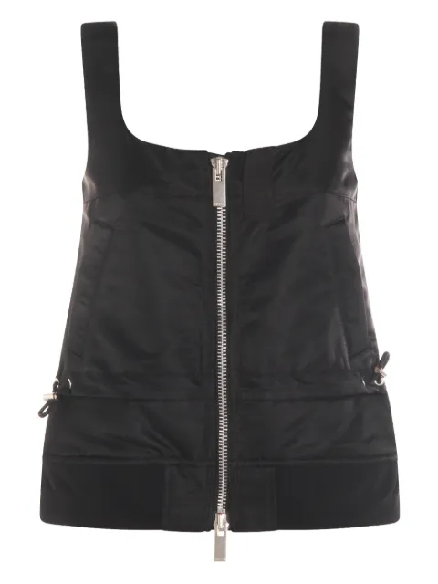 sacai zip-up top