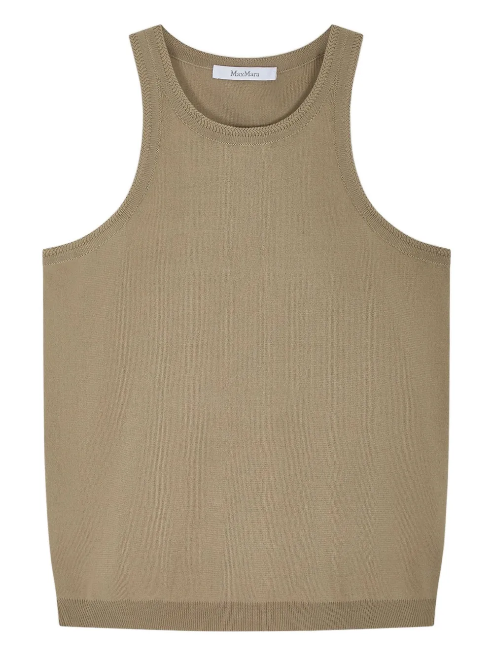 Max Mara Arnes sleeveless top - ニュートラル Max Mara Arnes sleeveless top - ニュートラル