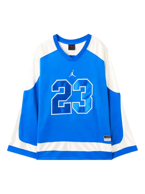 Jordan number-appliqué T-shirt