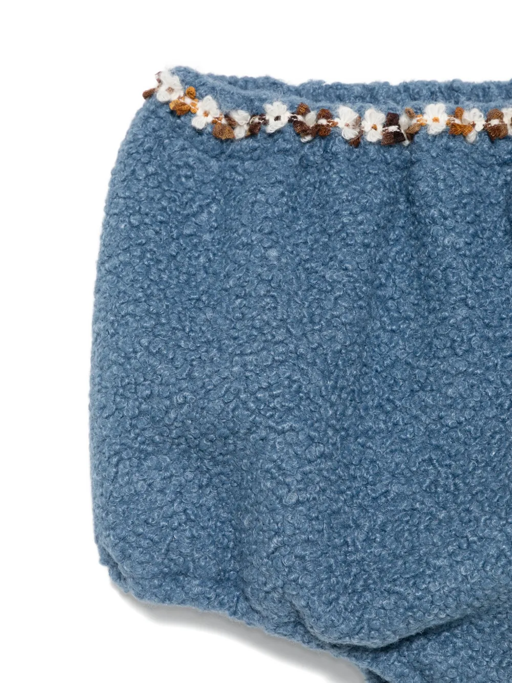  Alapage Embroidered Bloomers - Blue 