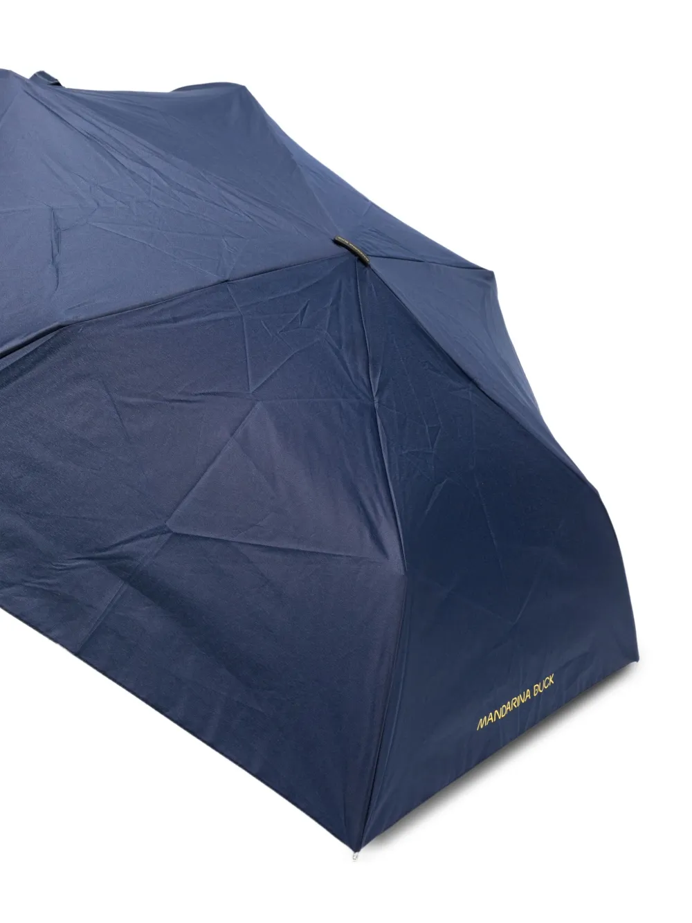 Mandarina Duck Geruite paraplu Blauw