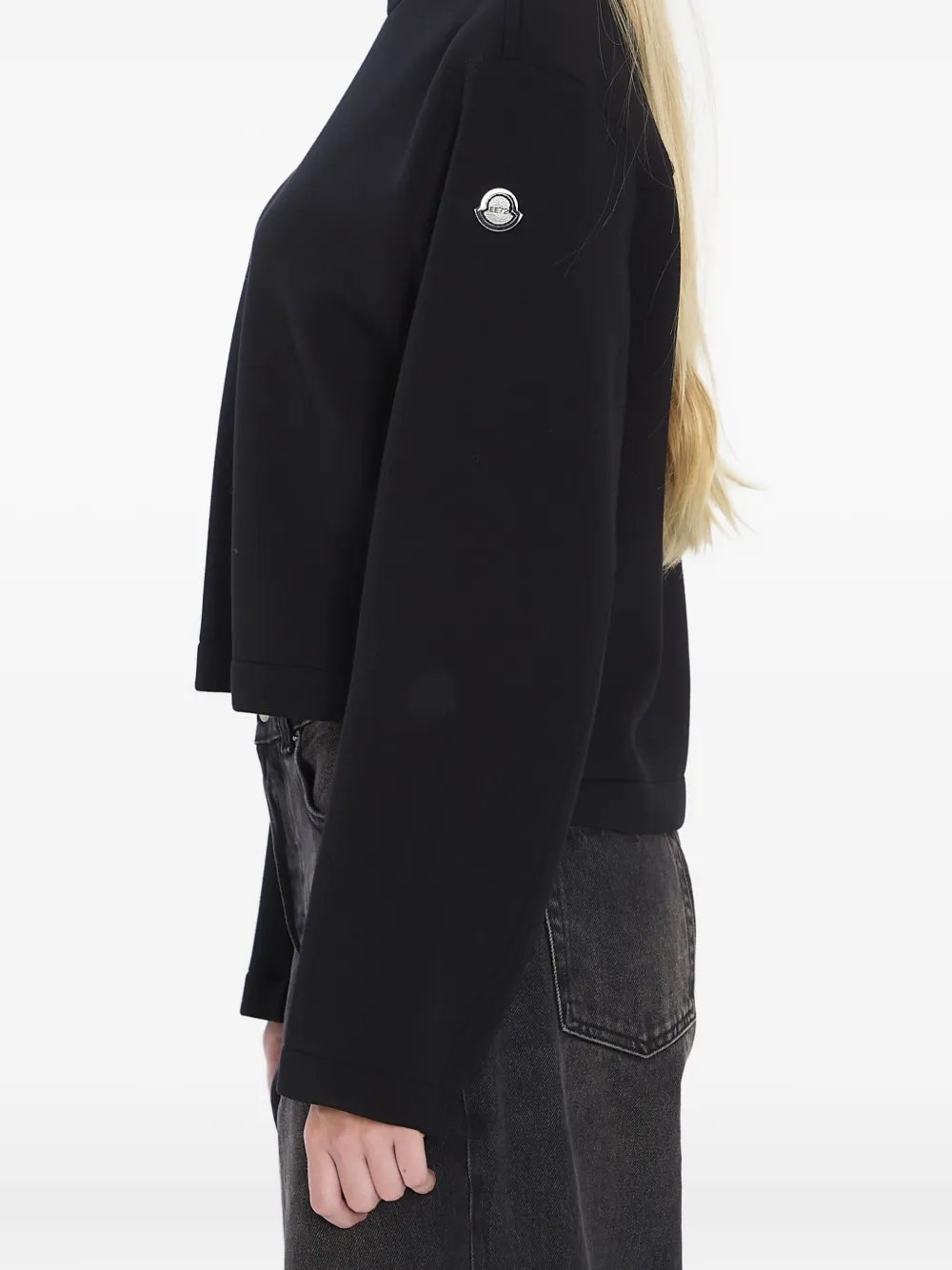 Moncler Cropped trui Zwart