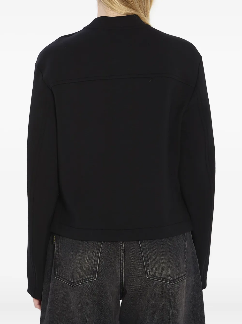 Moncler Cropped trui Zwart