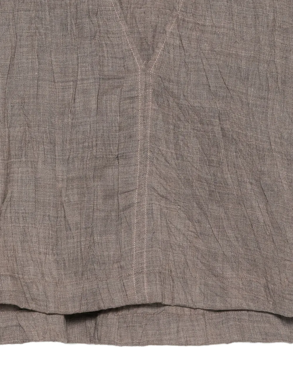 Alysi Blouse met V-hals Grijs