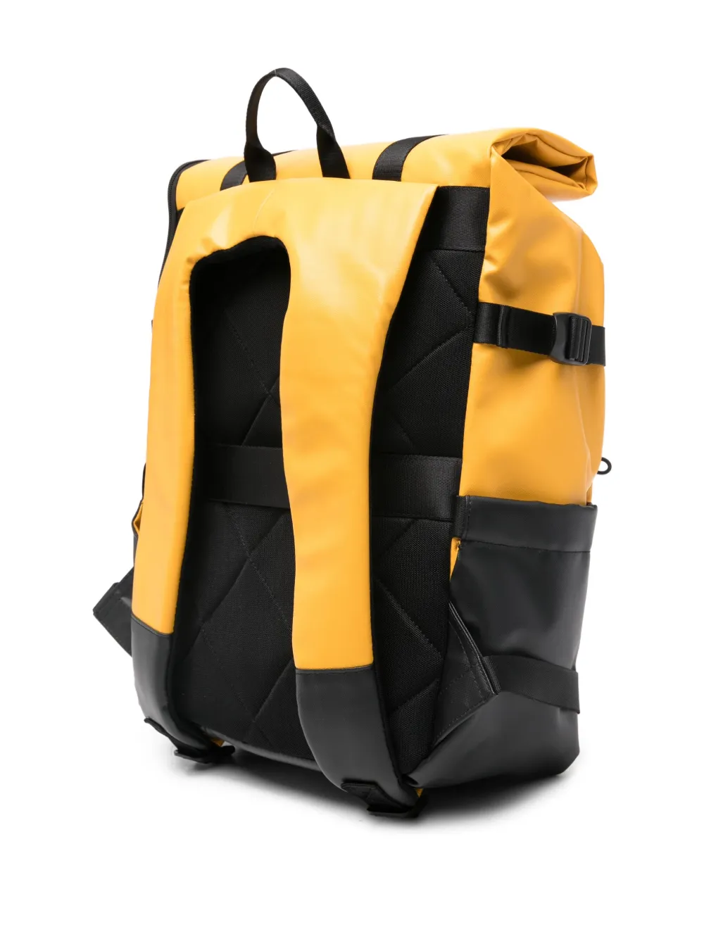 Mandarina Duck Eco Coated Backpack In Yellow