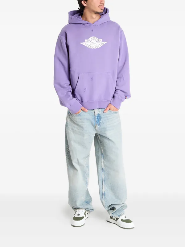 jordan purple hoodie