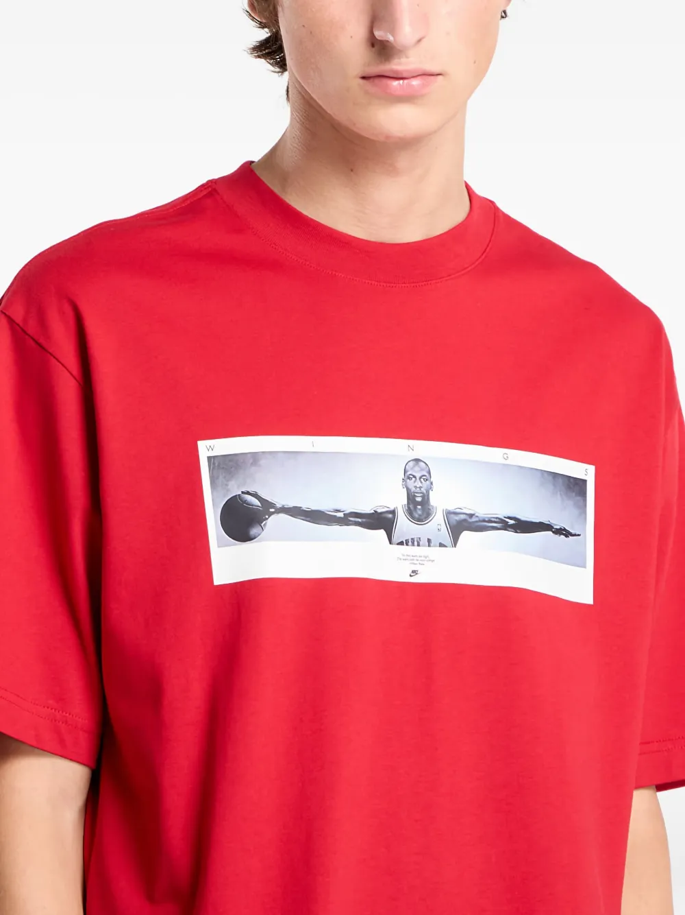 Jordan Graphic-print T-shirt In Red