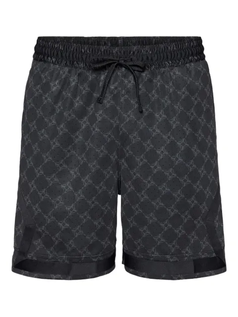 Jordan bermudas deportivas estampadas con cordones