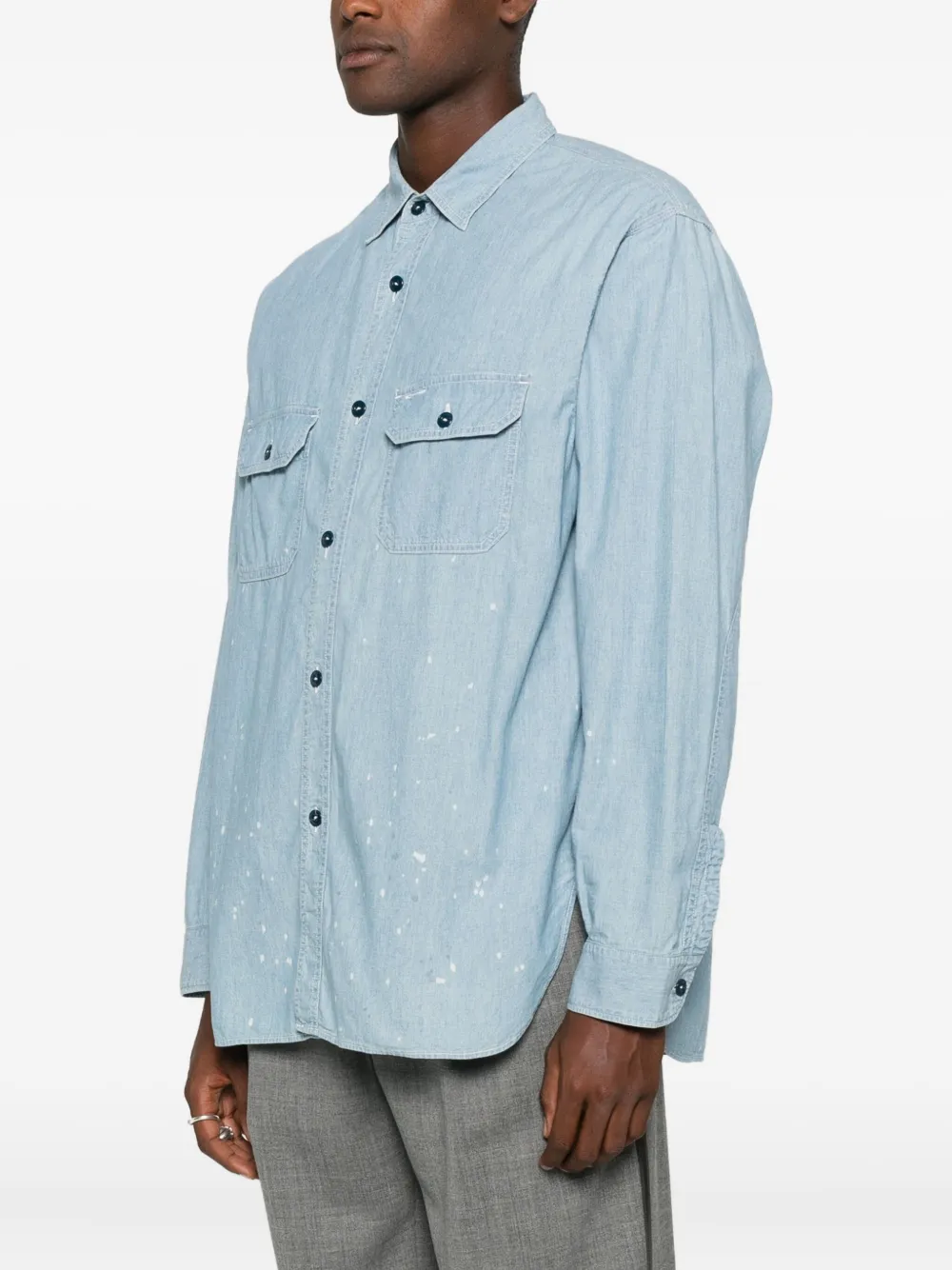 Chimala Long Sleeve Shirt In Blue