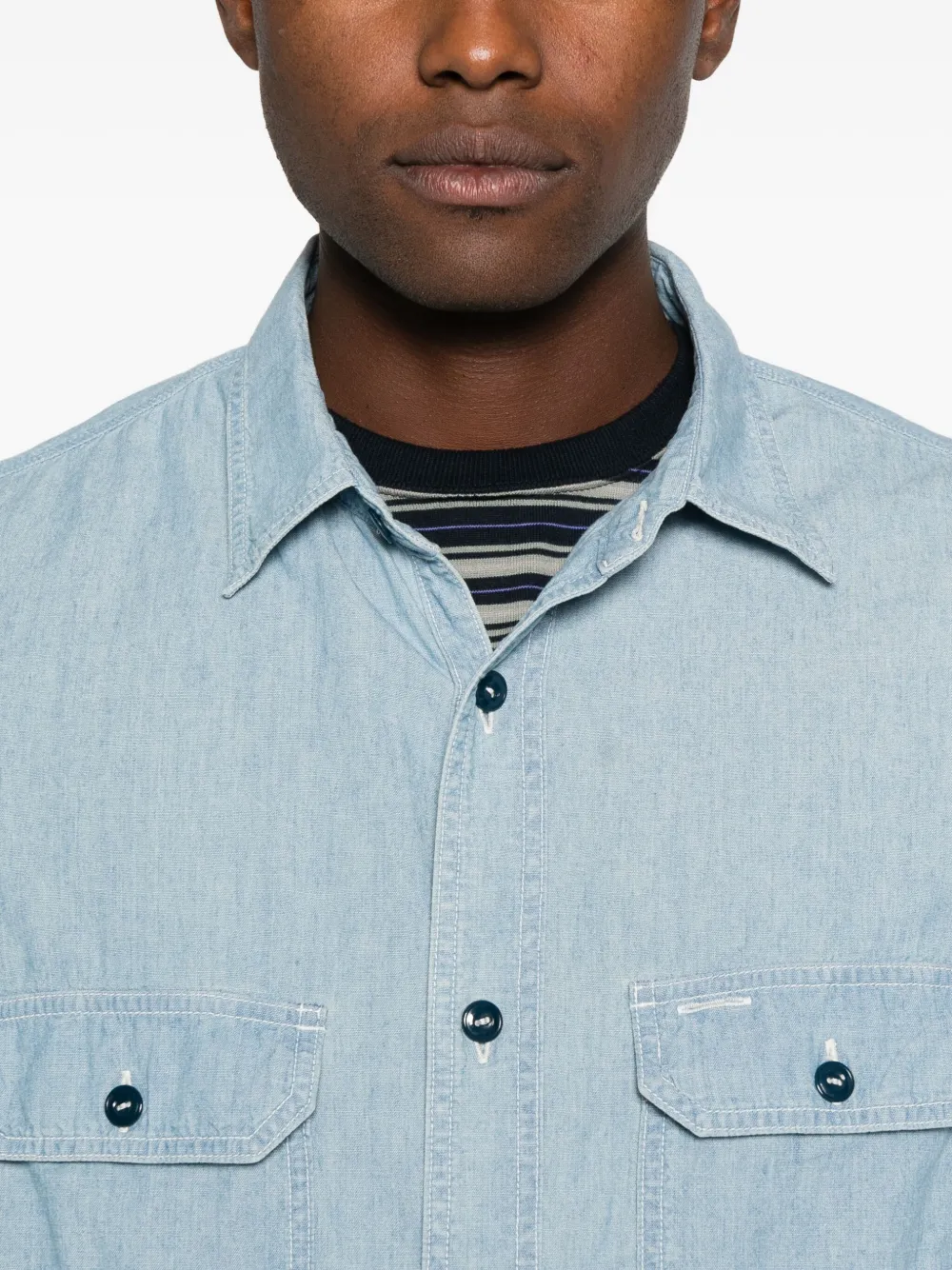 Chimala Long Sleeve Shirt In Blue
