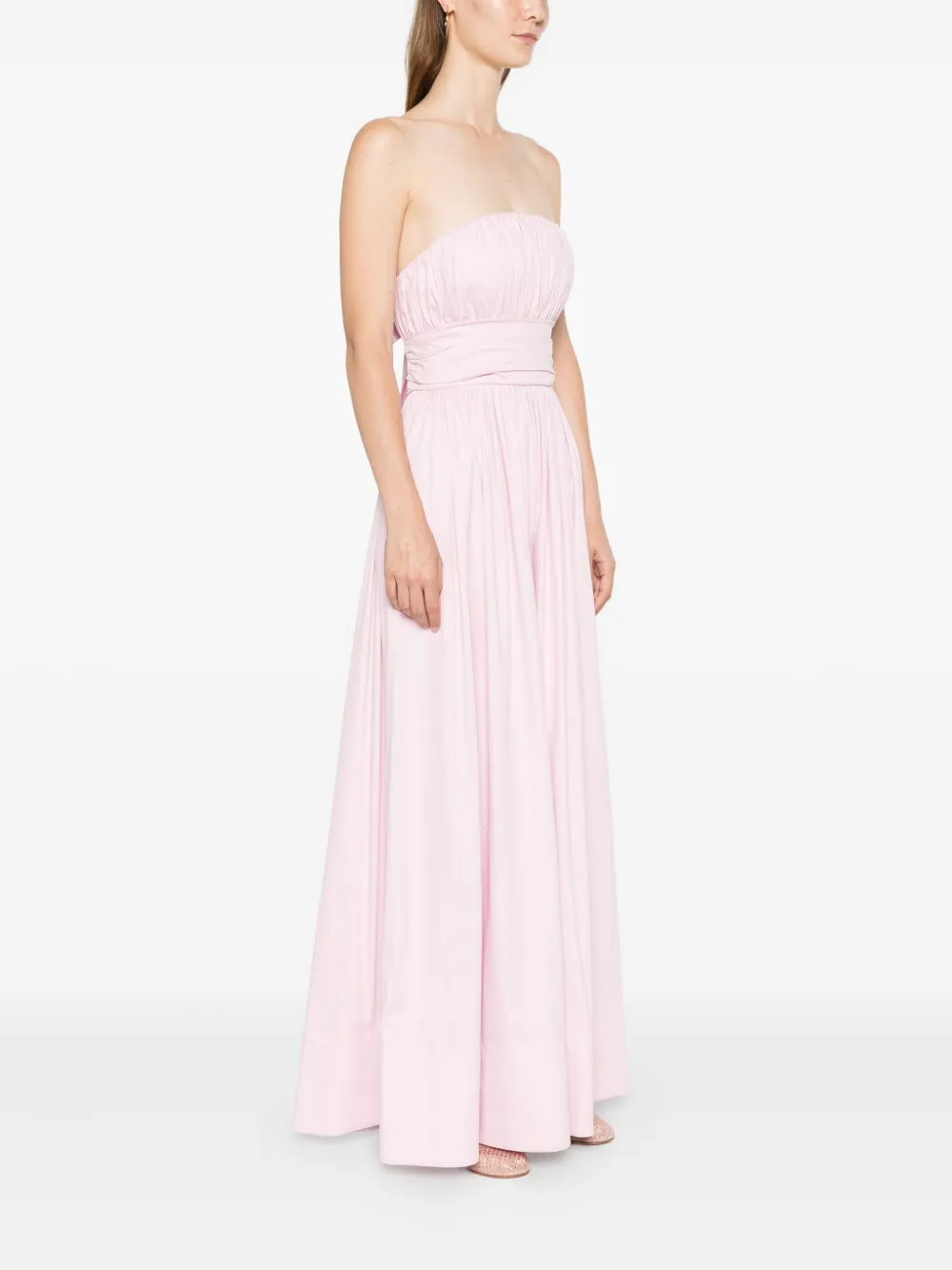 Occleus Aria Midi Dress In Pink
