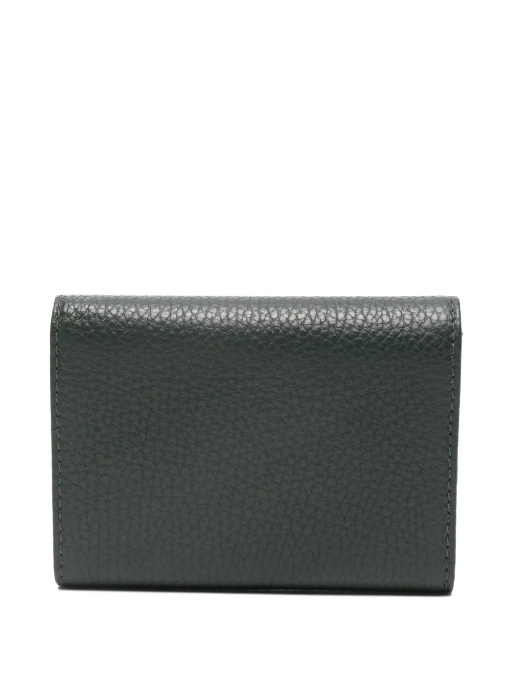 Mandarina Duck logo-plaque leather wallet - Groen