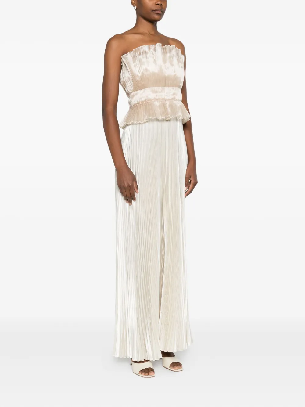 L'idée Masquerade Gown In Neutral