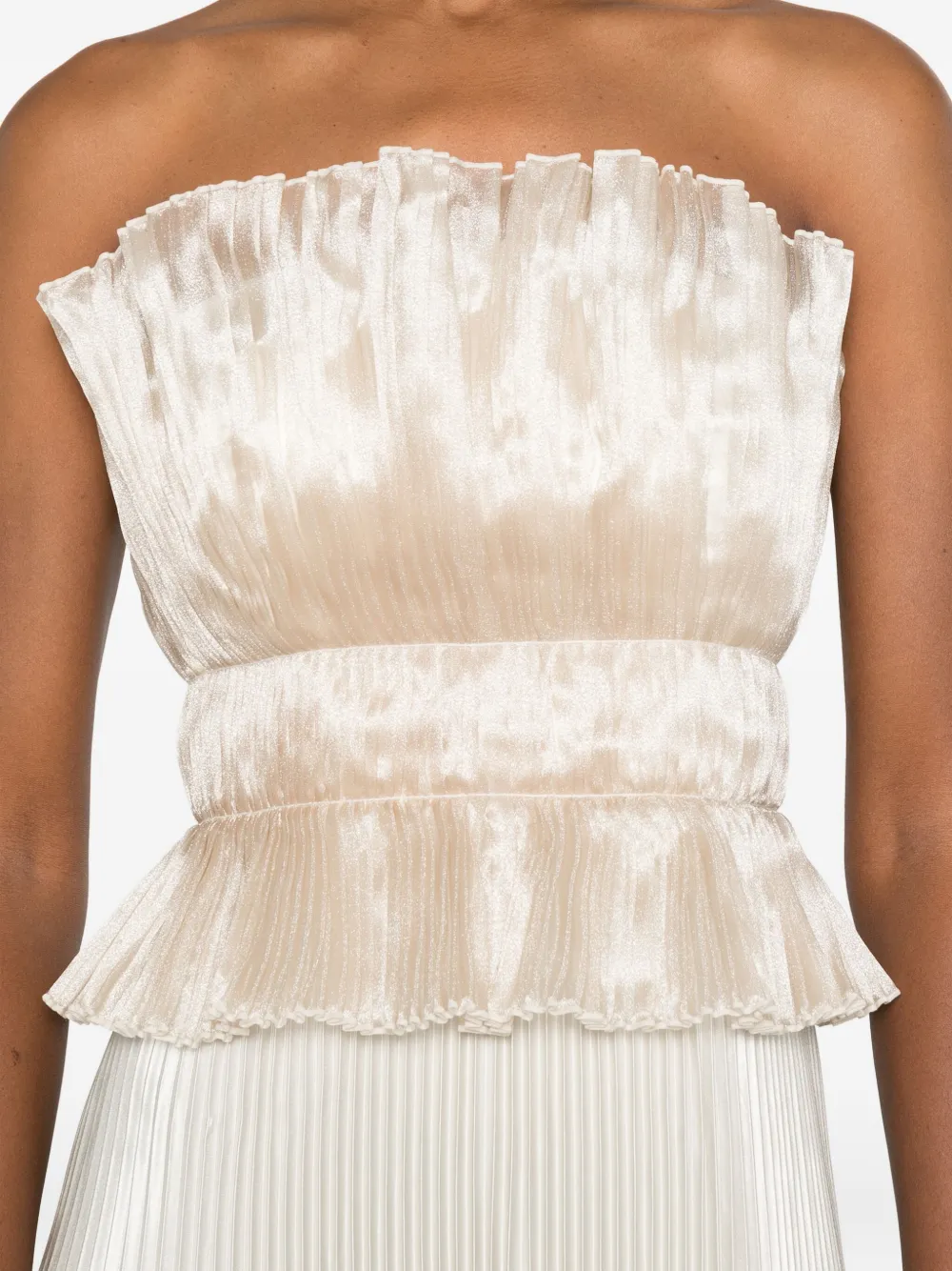 L'idée Masquerade Gown In Neutral