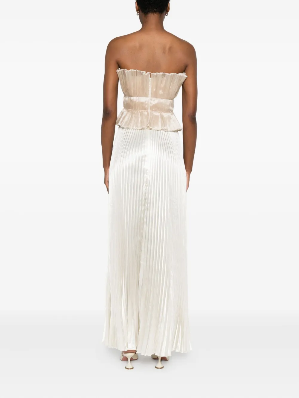 L'idée Masquerade Gown In Neutral
