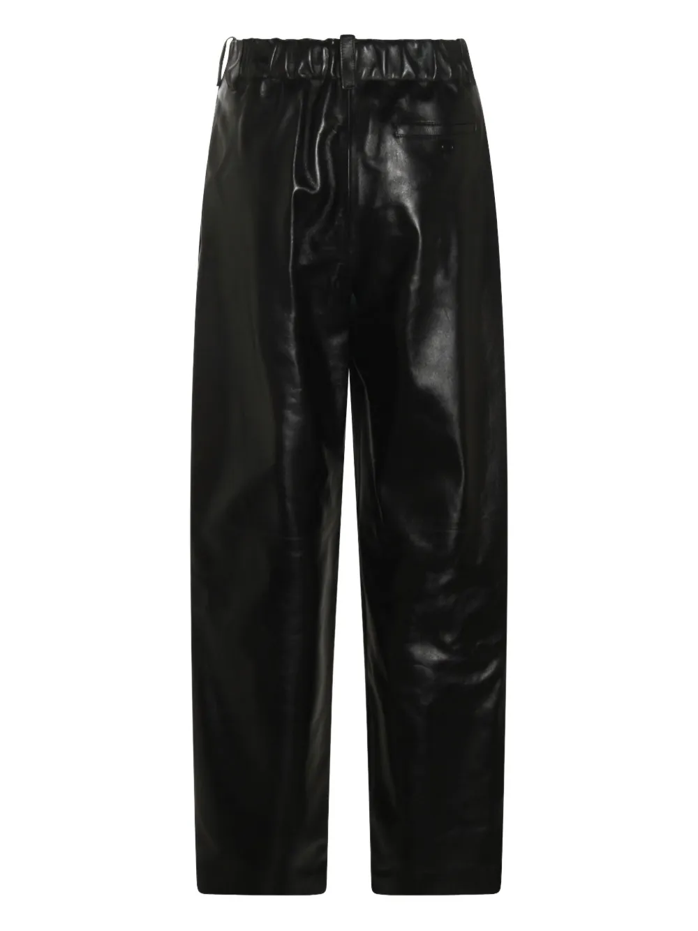 Givenchy Leather Trousers In Black