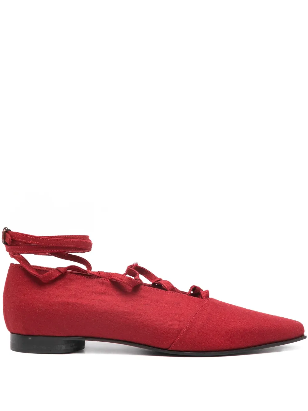 Romeo Gigli Pre-Owned zapatos con moño 1990 | rojo | Image 1