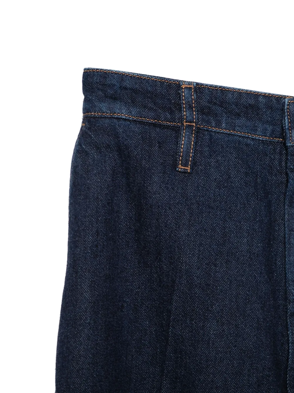 Sportmax Jeans met decoratieve stiksels Blauw