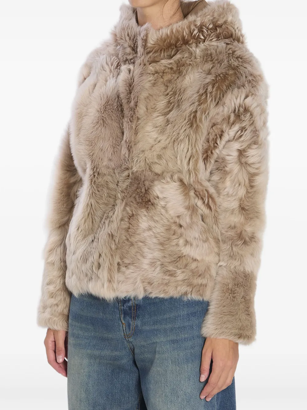 Yves Salomon fur jacket | Faux Fur & Shearling Jackets | Image 2