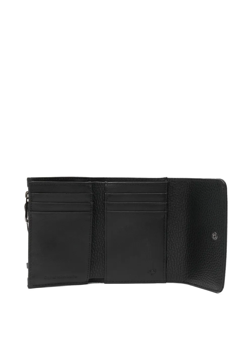 Mandarina Duck Logo-plaque Wallet In Black