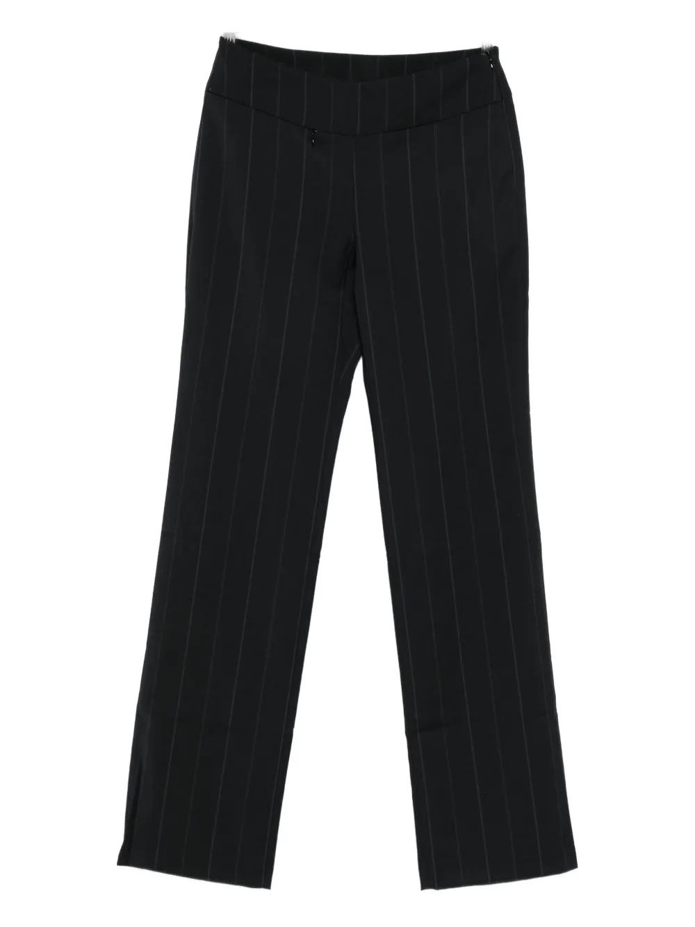 Paloma Wool Narrow Stripe Casual Pants In Black