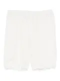 JESURUM BABY elasticated-waist shorts - White