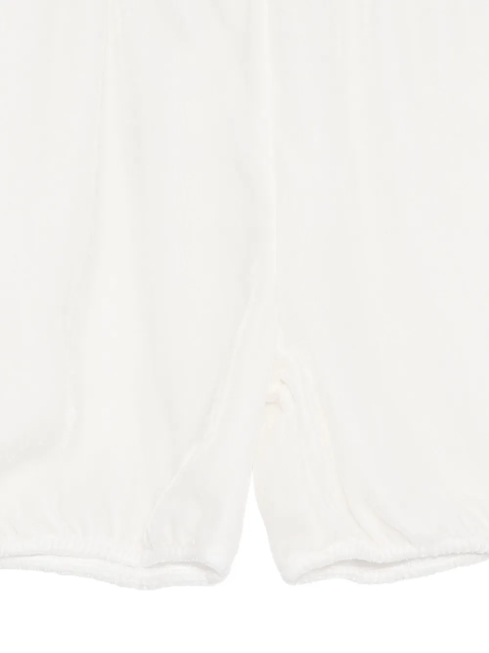 Jesurum Baby Elasticated-waist Shorts In White