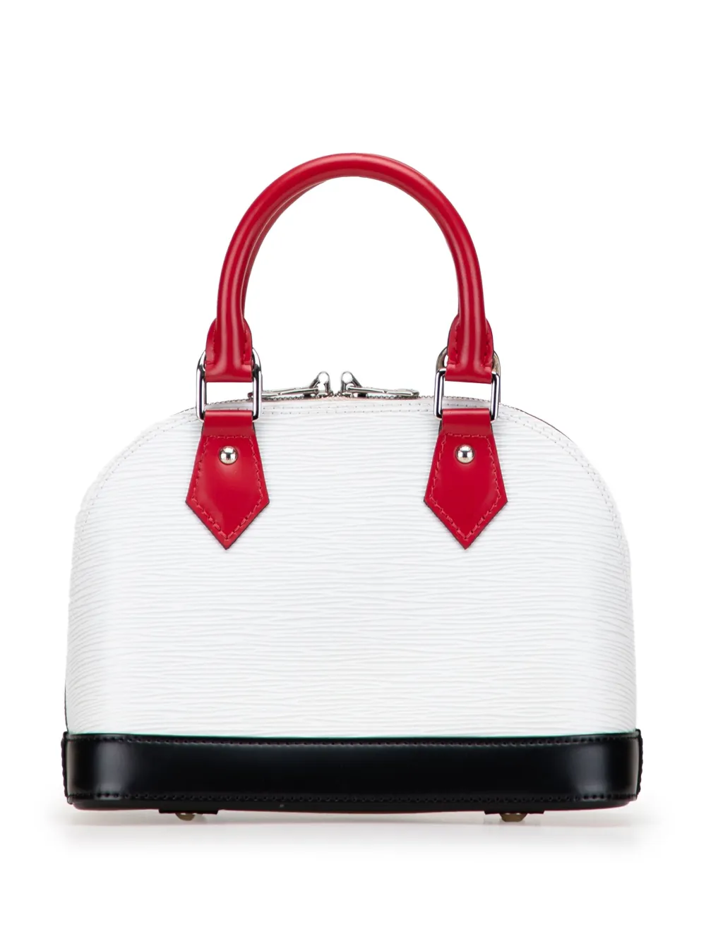 Louis Vuitton Pre-Owned 2019 エピ トリコロール アルマ BB サッチェルバッグ - ホワイト Louis Vuitton Pre-Owned 2019 エピ トリコロール アルマ BB サッチェルバッグ - ホワイト