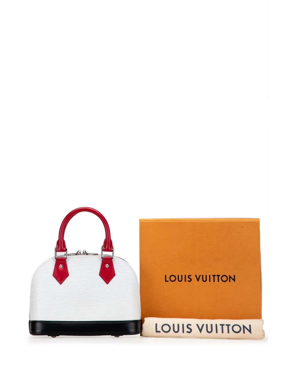Louis Vuitton Pre-Owned 2019 Epi Tricolor Alma BB satchel | Pre-Owned | Image 2