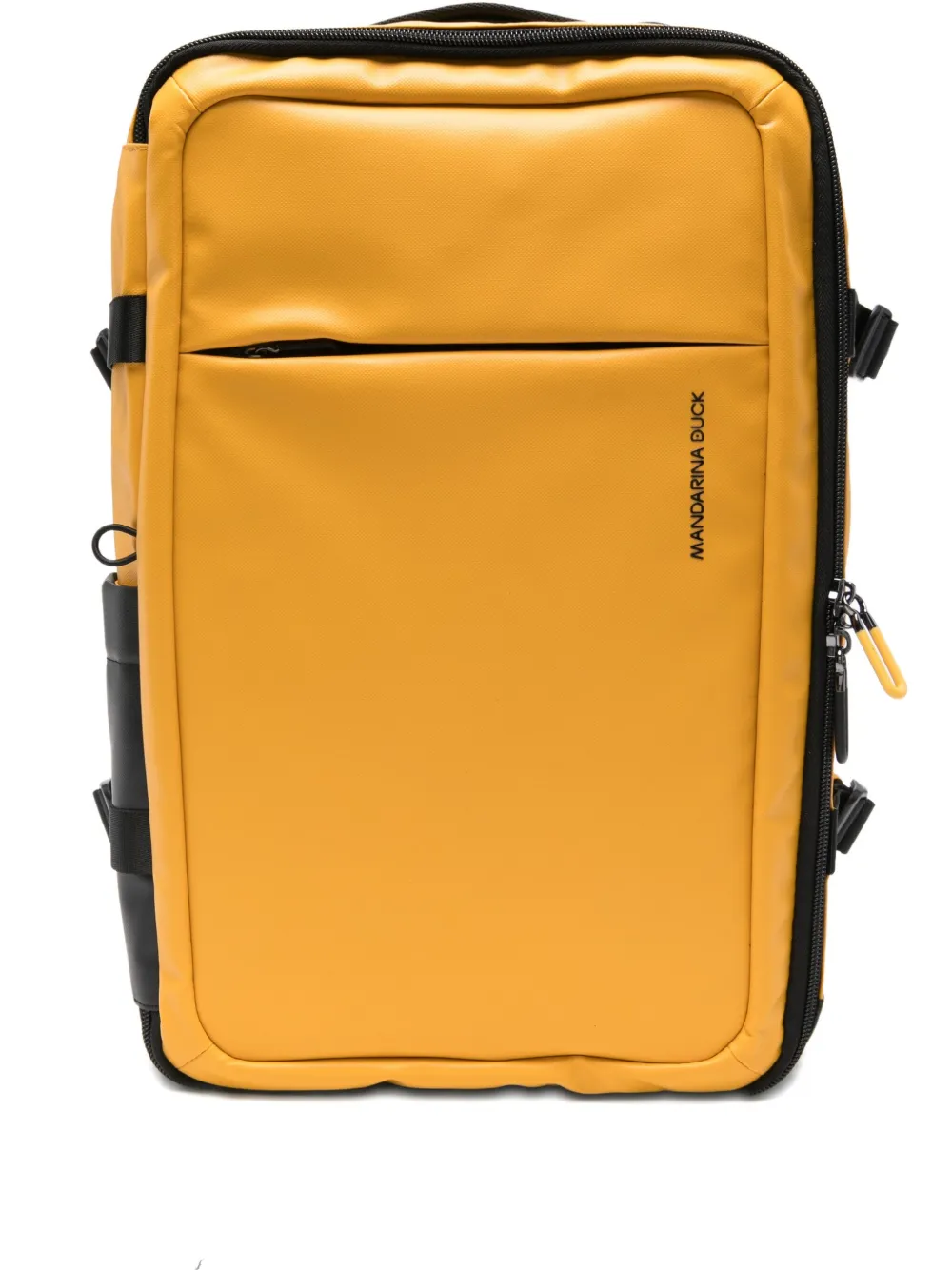 Mandarina Duck Eco Coated Travel Backpack In Yellow