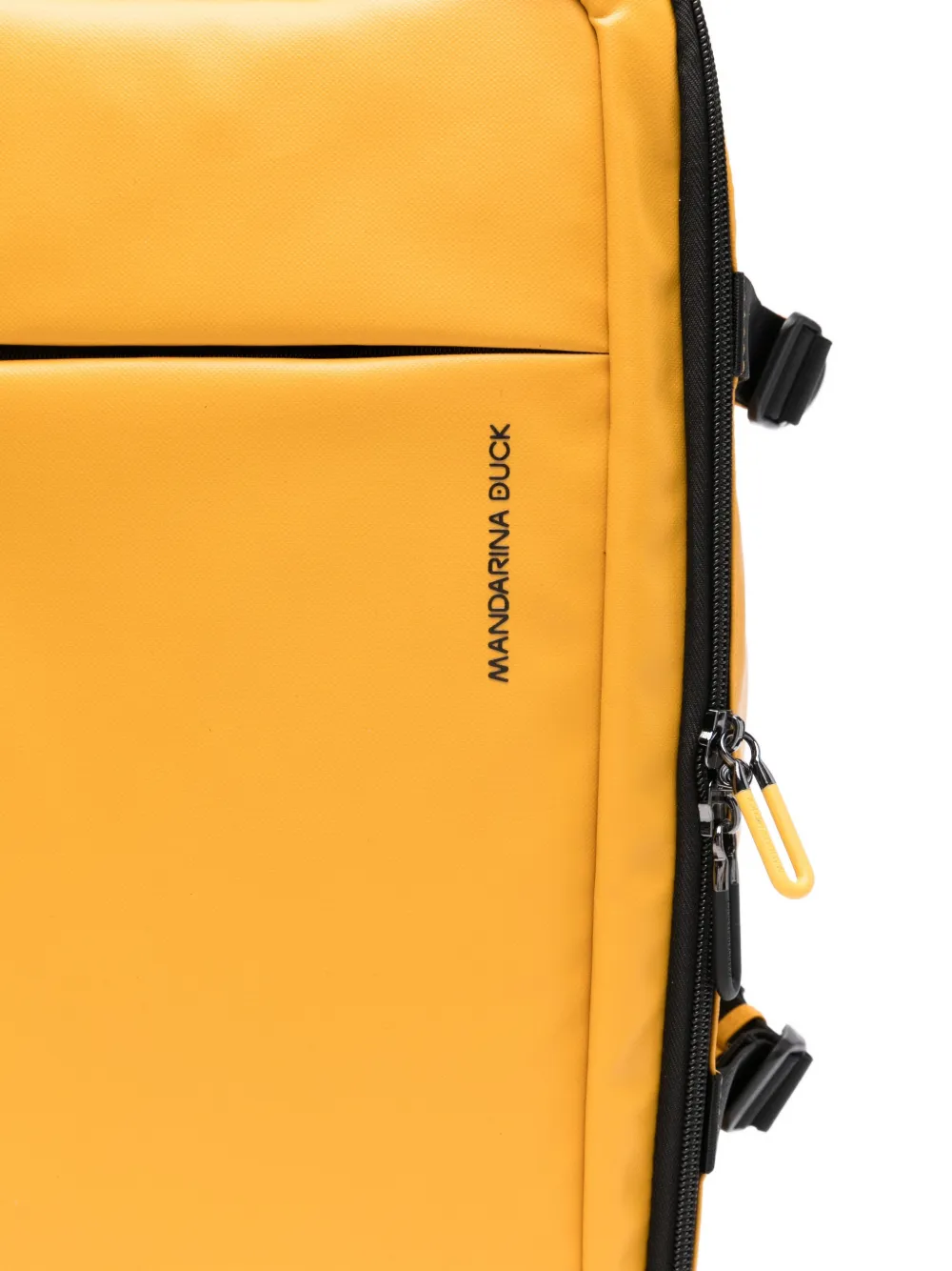 Mandarina Duck Eco Coated Travel Backpack In Yellow