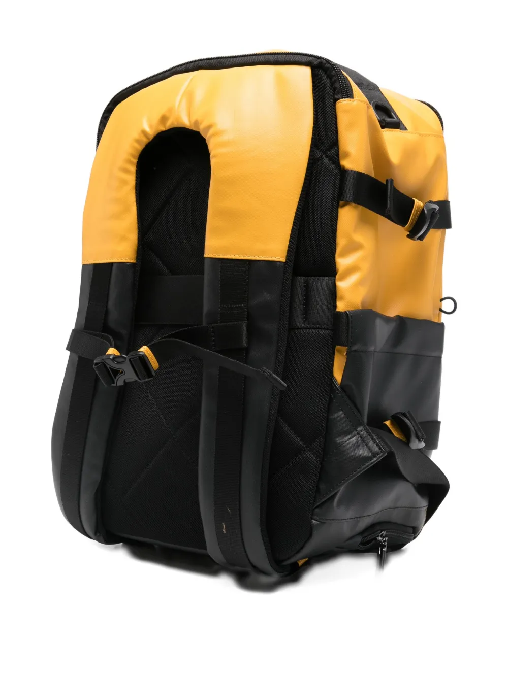 Mandarina Duck Eco Coated Travel Backpack In Yellow