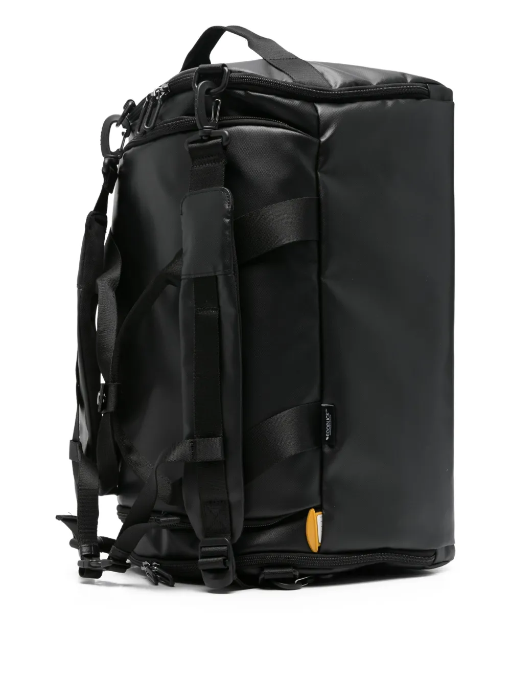 Mandarina Duck Faux-leather Duffle Bag In Black