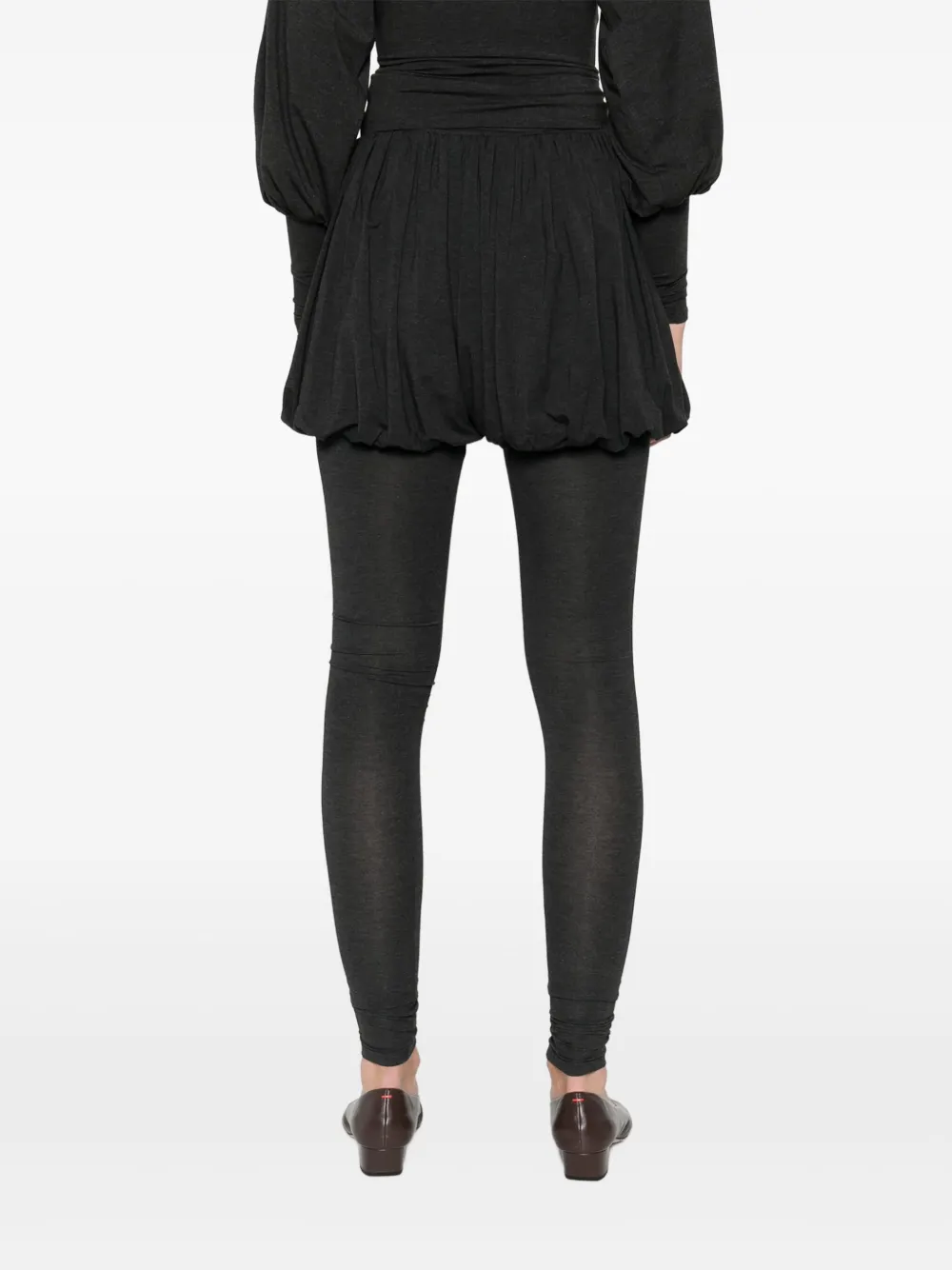 Paloma Wool Broek met gesmockte details Grijs