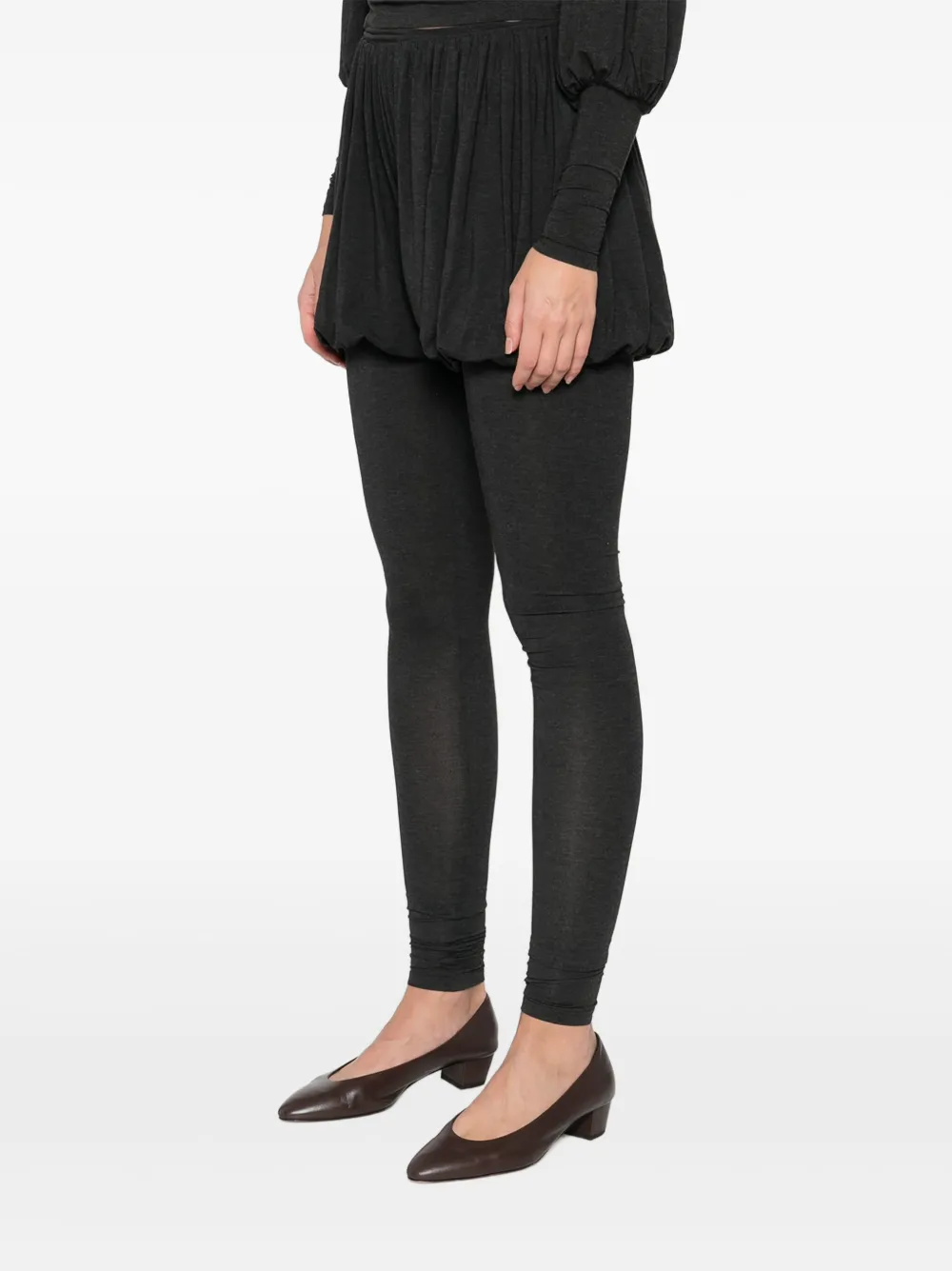 Paloma Wool Broek met gesmockte details Grijs