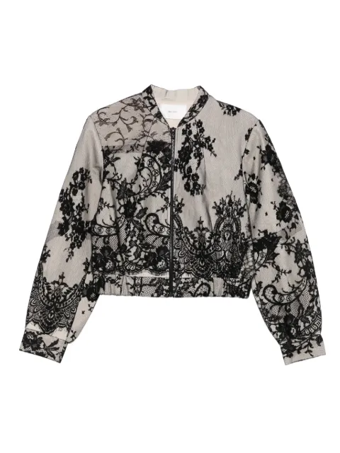 Quetsche chamarra bomber de encaje