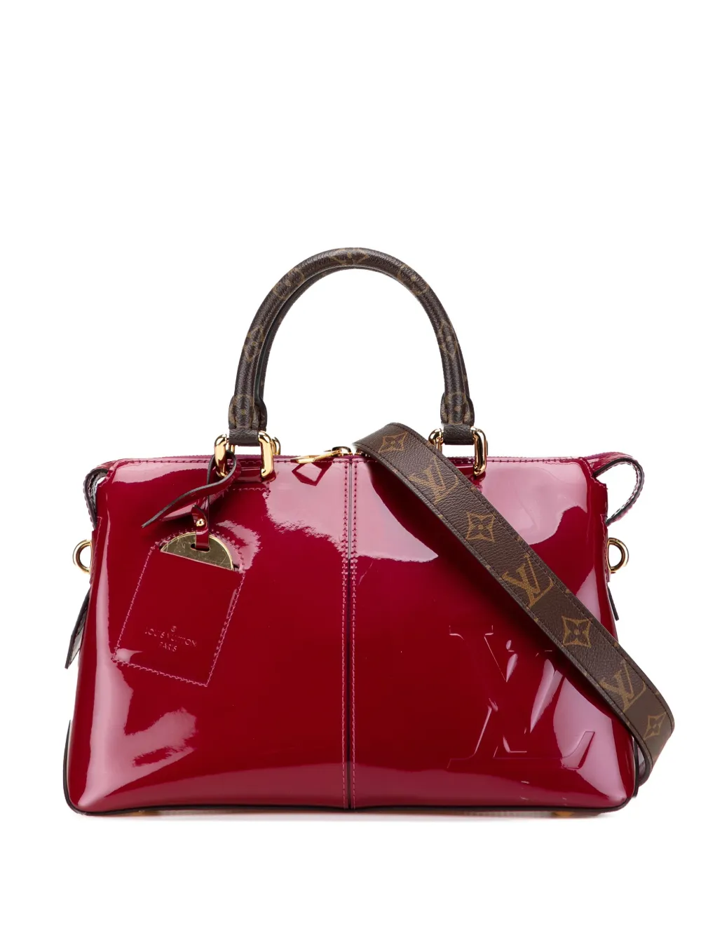 Louis Vuitton Pre-Owned 2017 ヴェルニ ミロワール トート サッチェルバッグ - パープル Louis Vuitton Pre-Owned 2017 ヴェルニ ミロワール トート サッチェルバッグ - パープル