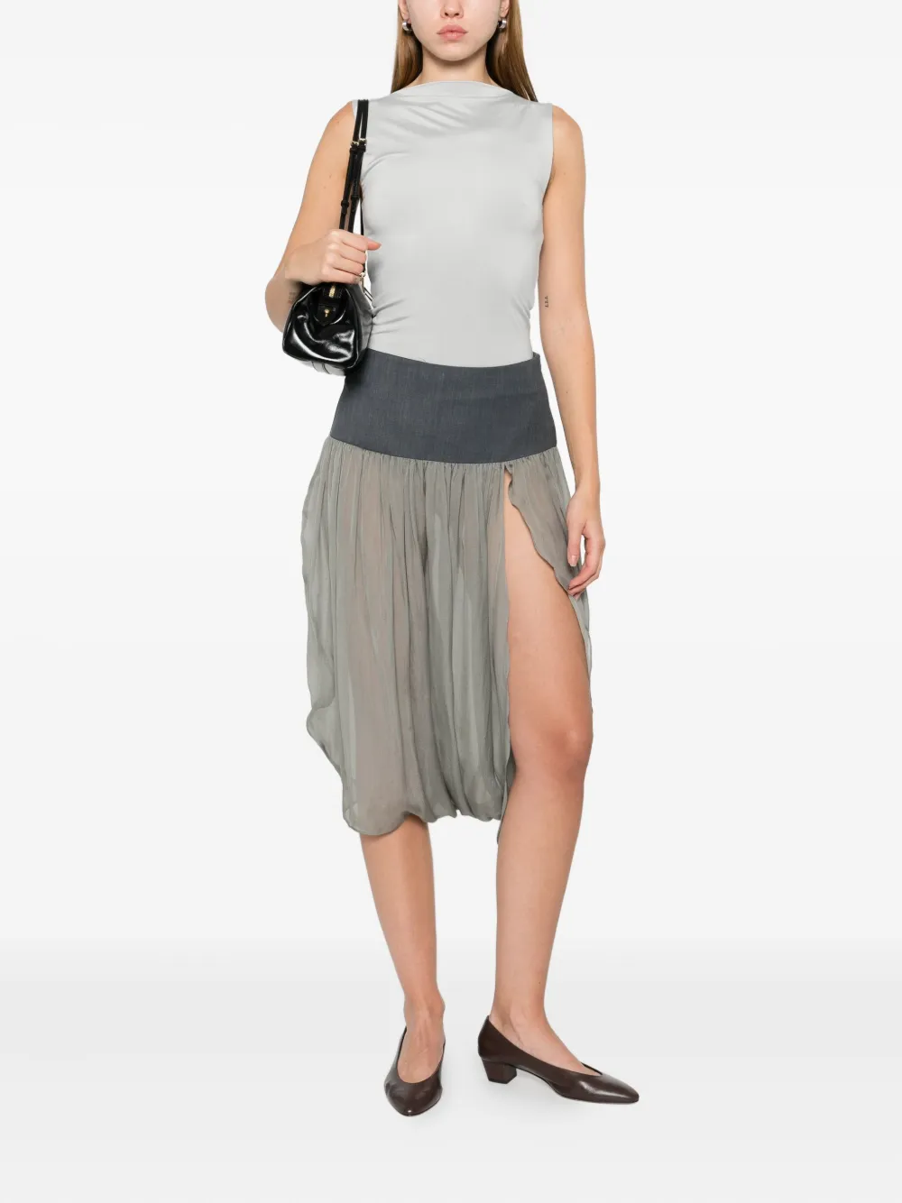 Paloma Wool pleated high-rise skirt | High-Waisted Skirts | Image 2