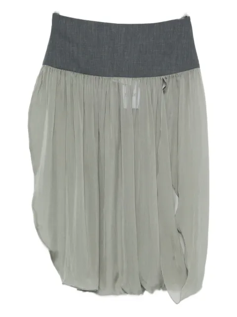 Paloma Wool pleated high-rise skirt