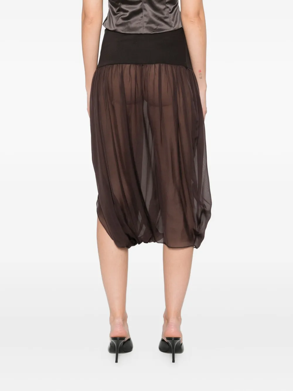 Paloma Wool High waist rok Bruin