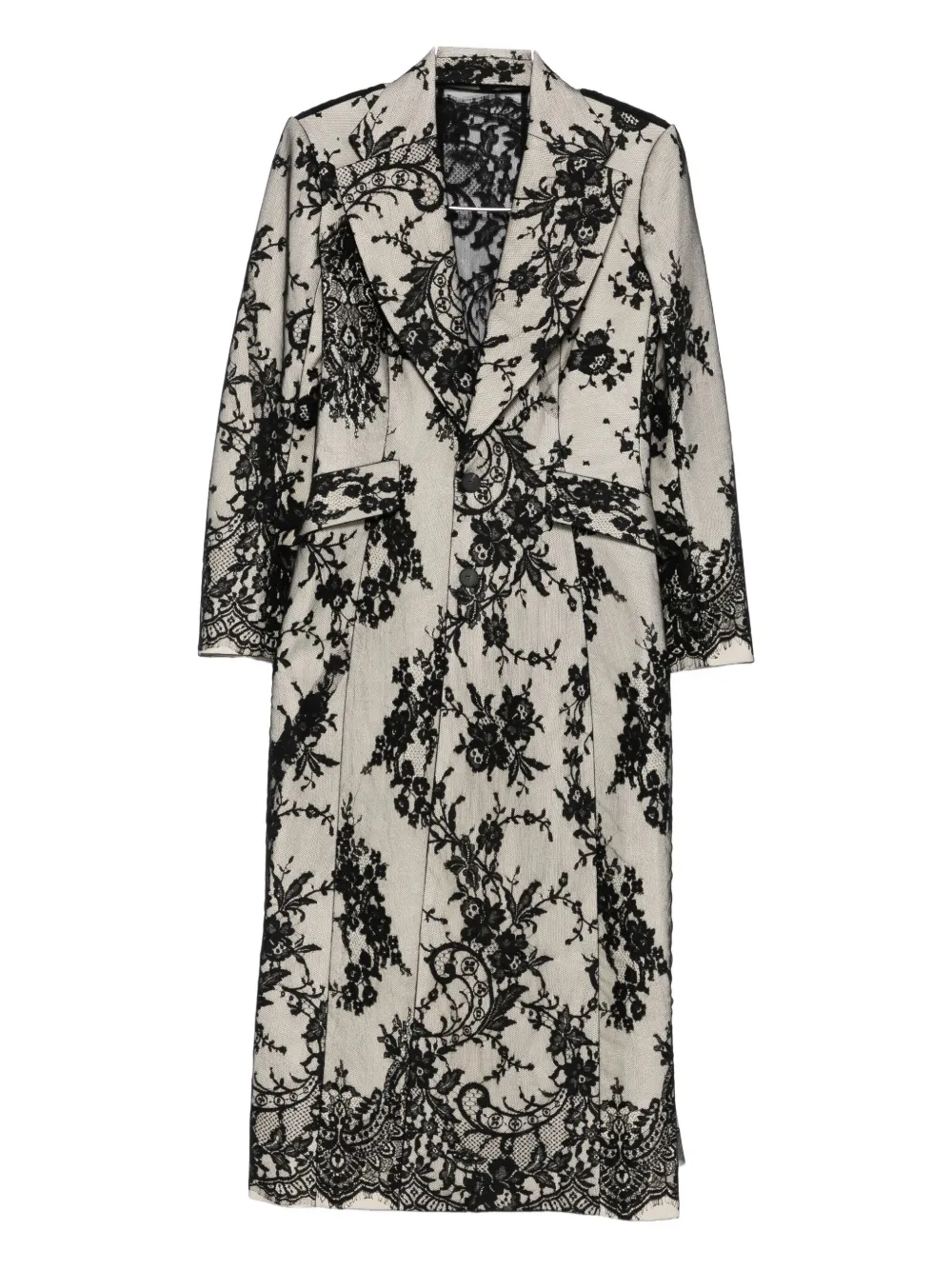 Quetsche lace coat | Neutrals | Image 1