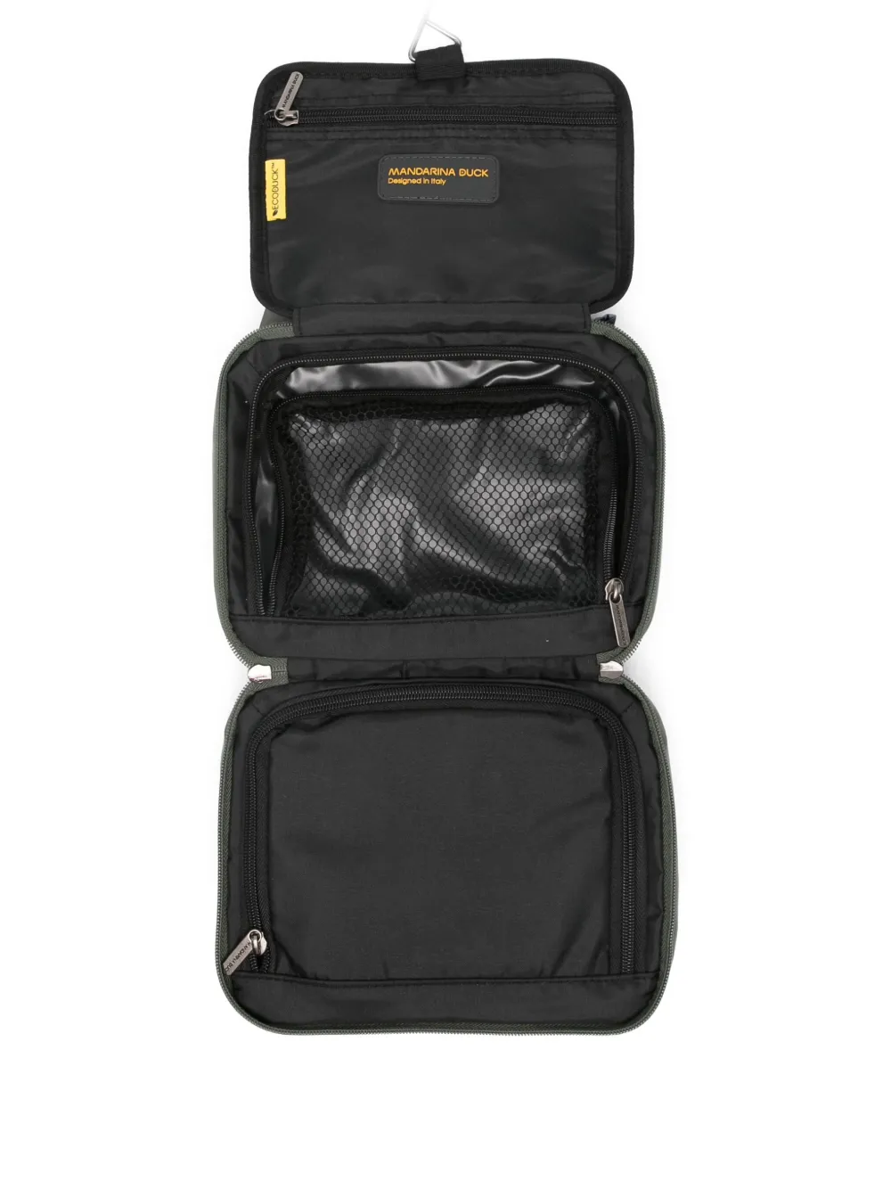 Mandarina Duck Eco Coated Travel Bag In Green