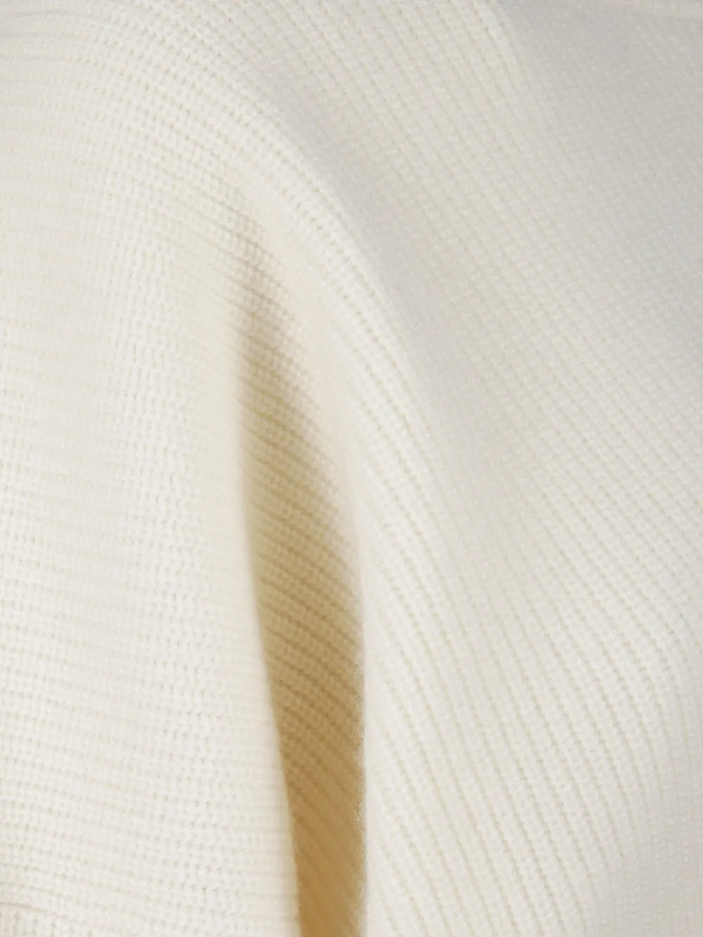 Sa Su Phi Long Sleeves Sweater In White