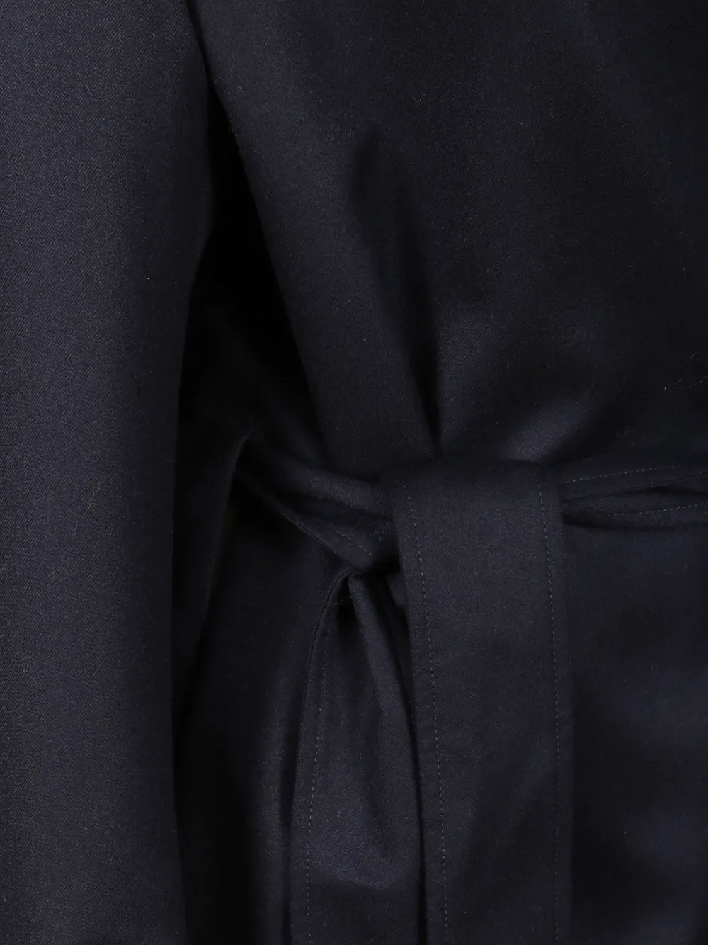 Sa Su Phi Belt Coat In Black