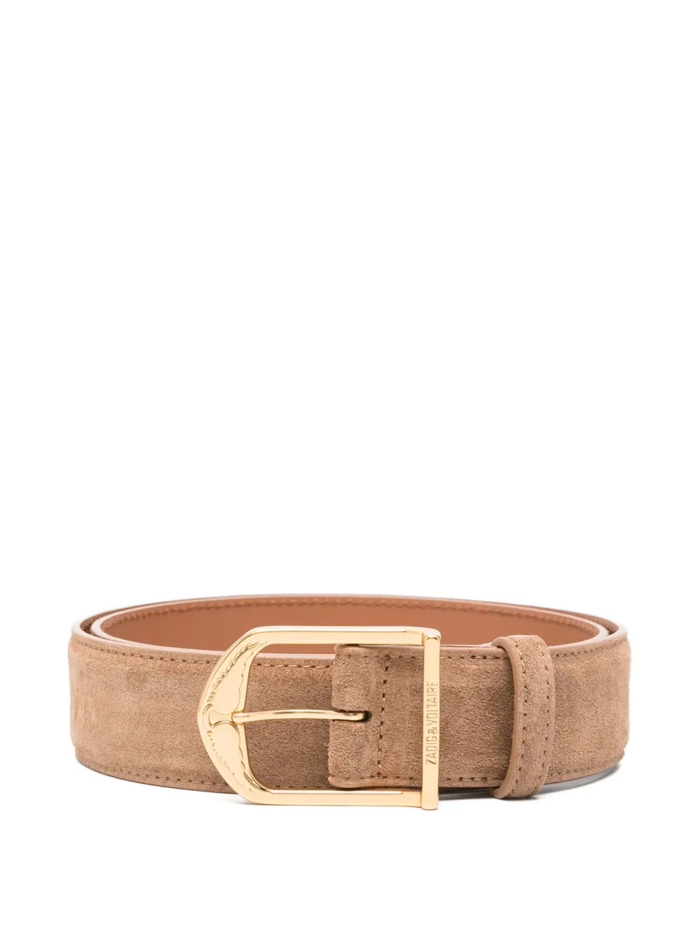 Zadig&Voltaire ceinture Rise en daim | tons neutres | Image 1
