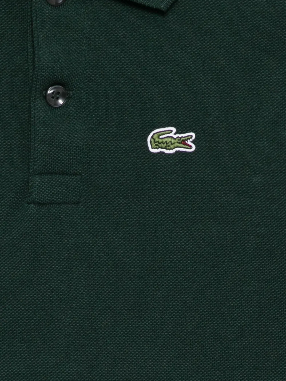 Lacoste Poloshirt met geborduurd logo Groen