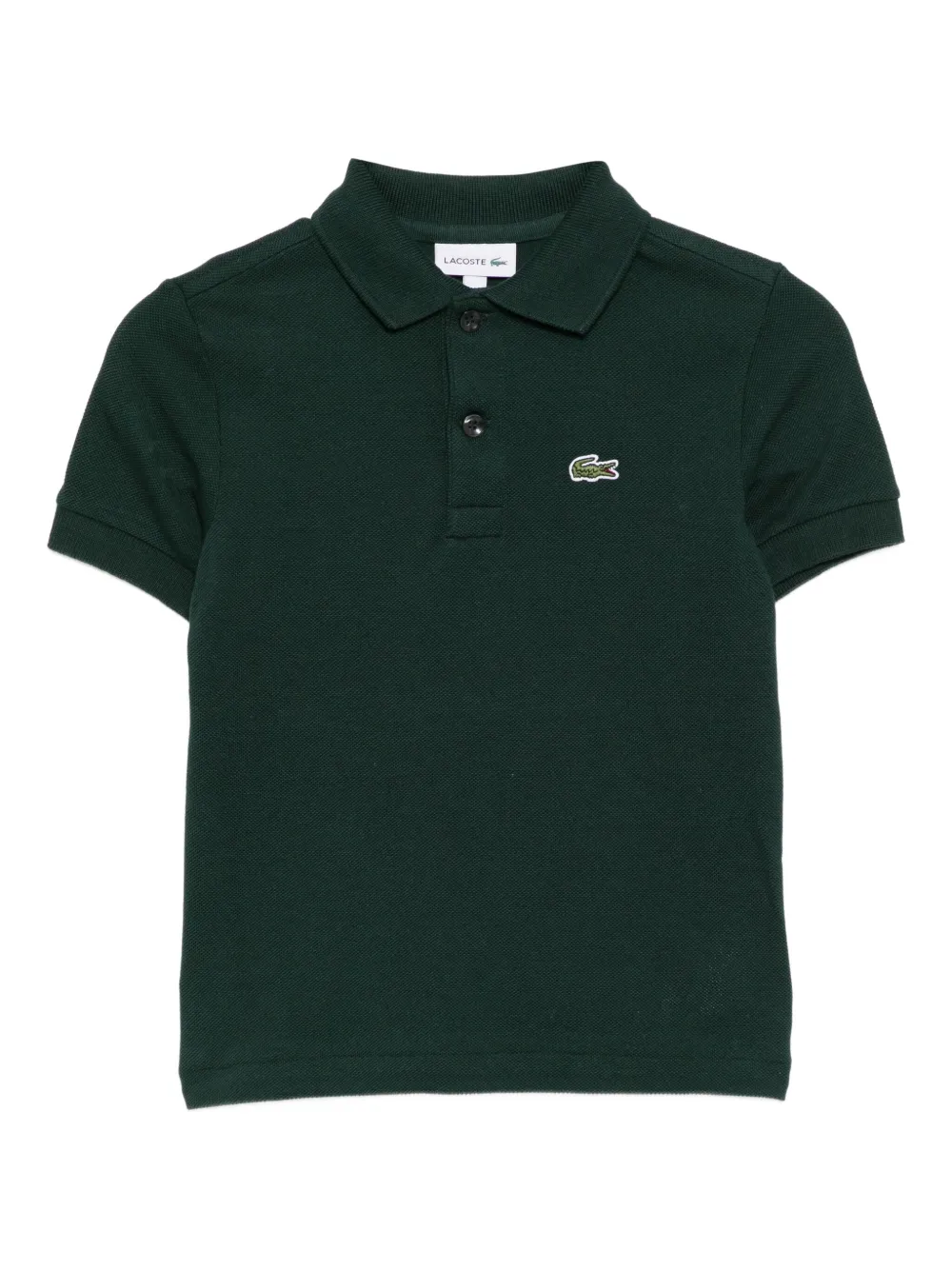Lacoste logo-embroidered polo shirt - Verde
