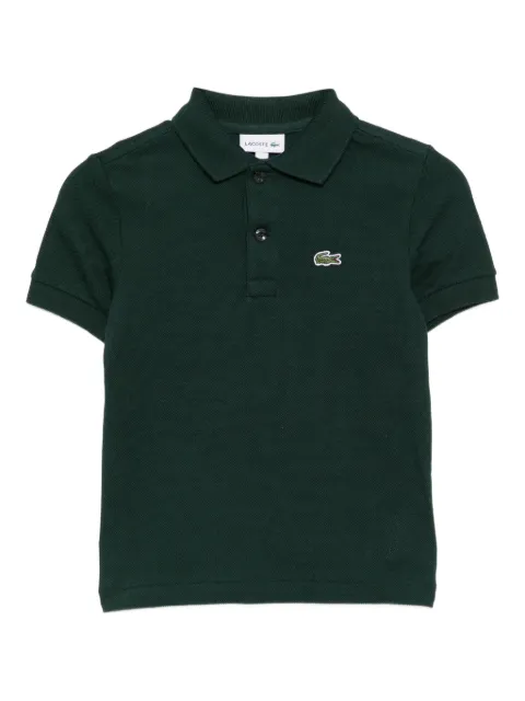 Lacoste logo-embroidered polo shirt