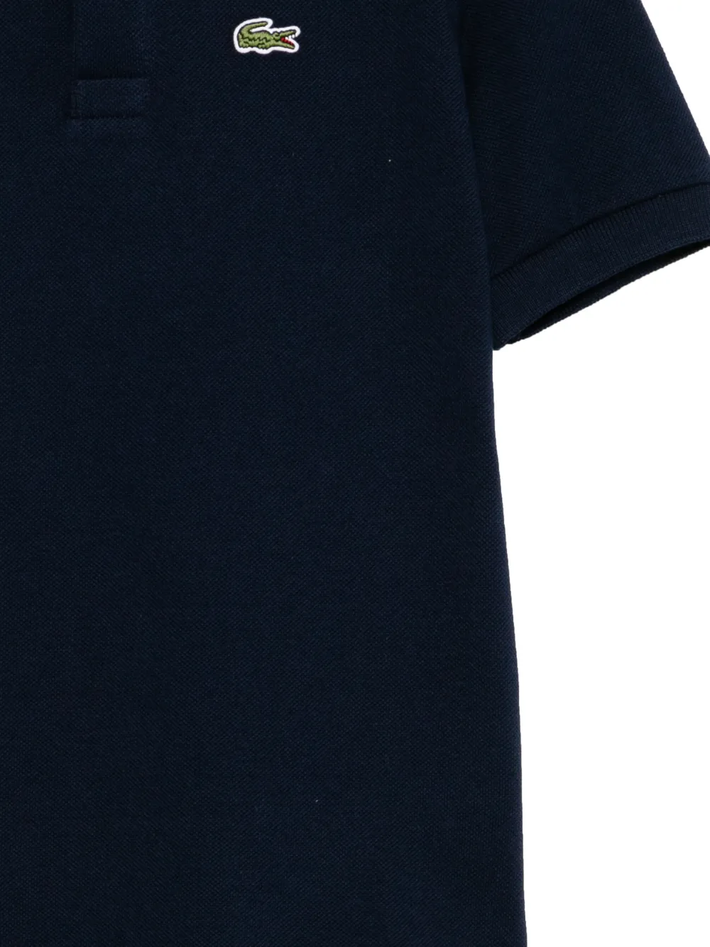 Lacoste Petit Piqué Polo Shirt In Blue