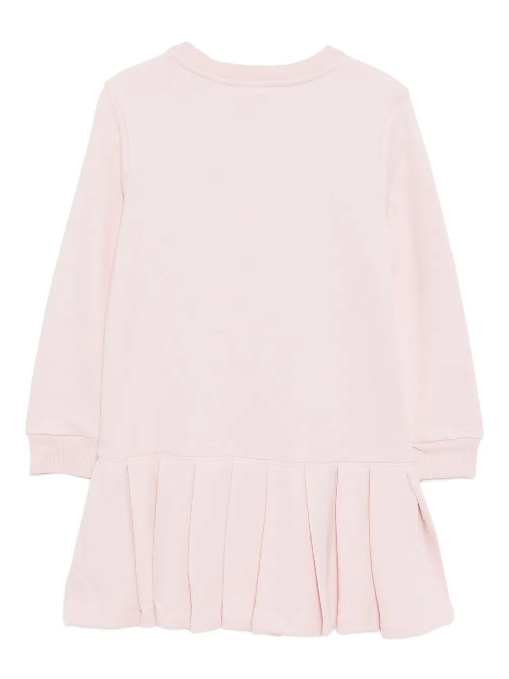 Lacoste Jurk met geborduurd logo Roze